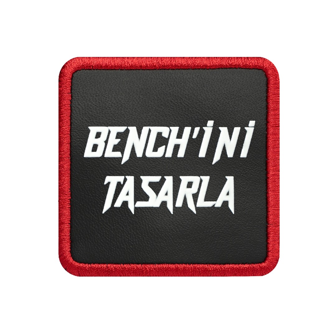 V1 Siyah-Kırmızı Benchini Tasarla