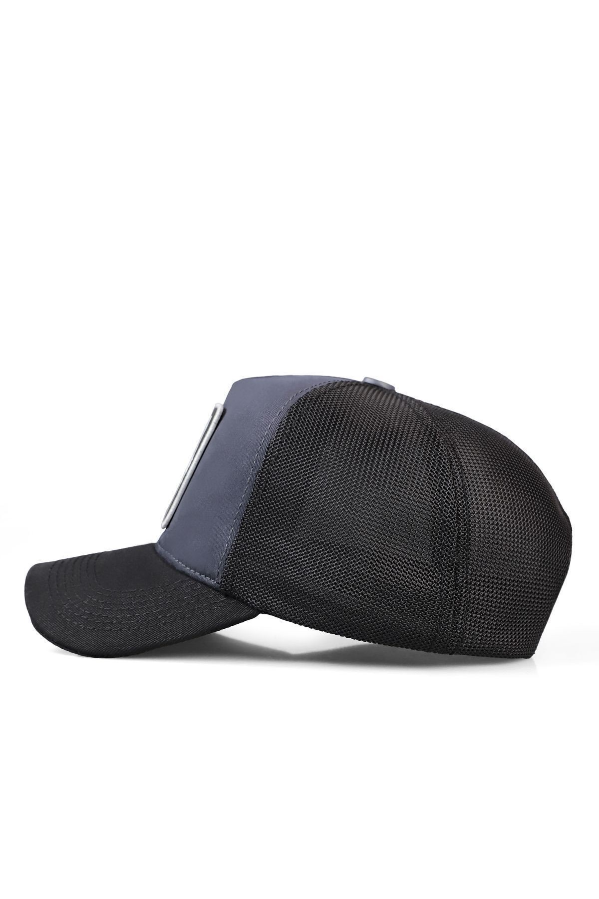 It's Not A Game Logolu Siyah-Antrasit Trucker Şapka