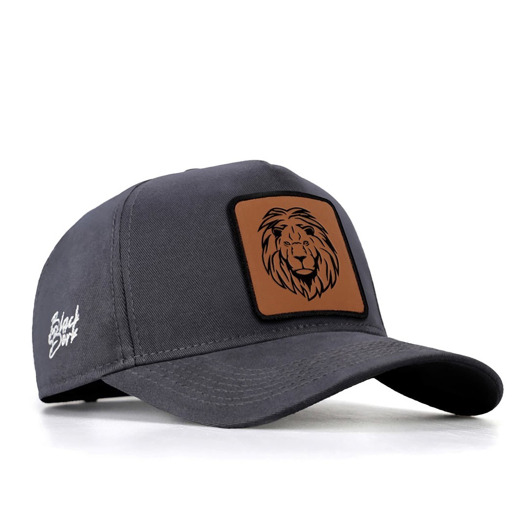 Antrasit Şapka (Cap) - Aslan - 12 Kod Logolu