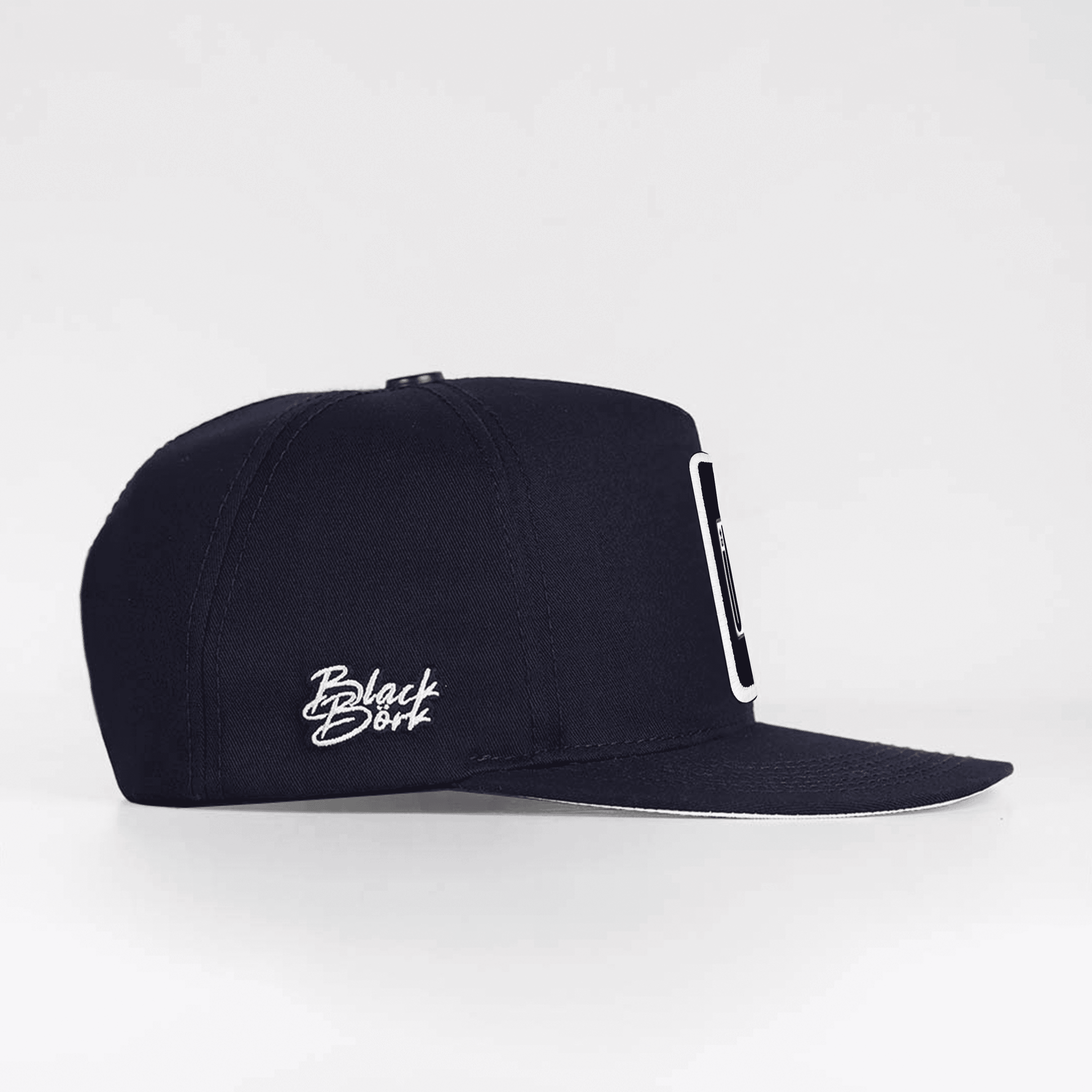 DM Logolu Lacivert Hip Hop Şapka