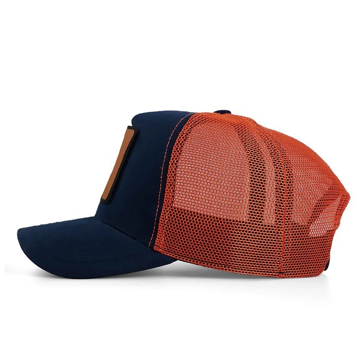 Navy Blue-Orange Hat (Cap)