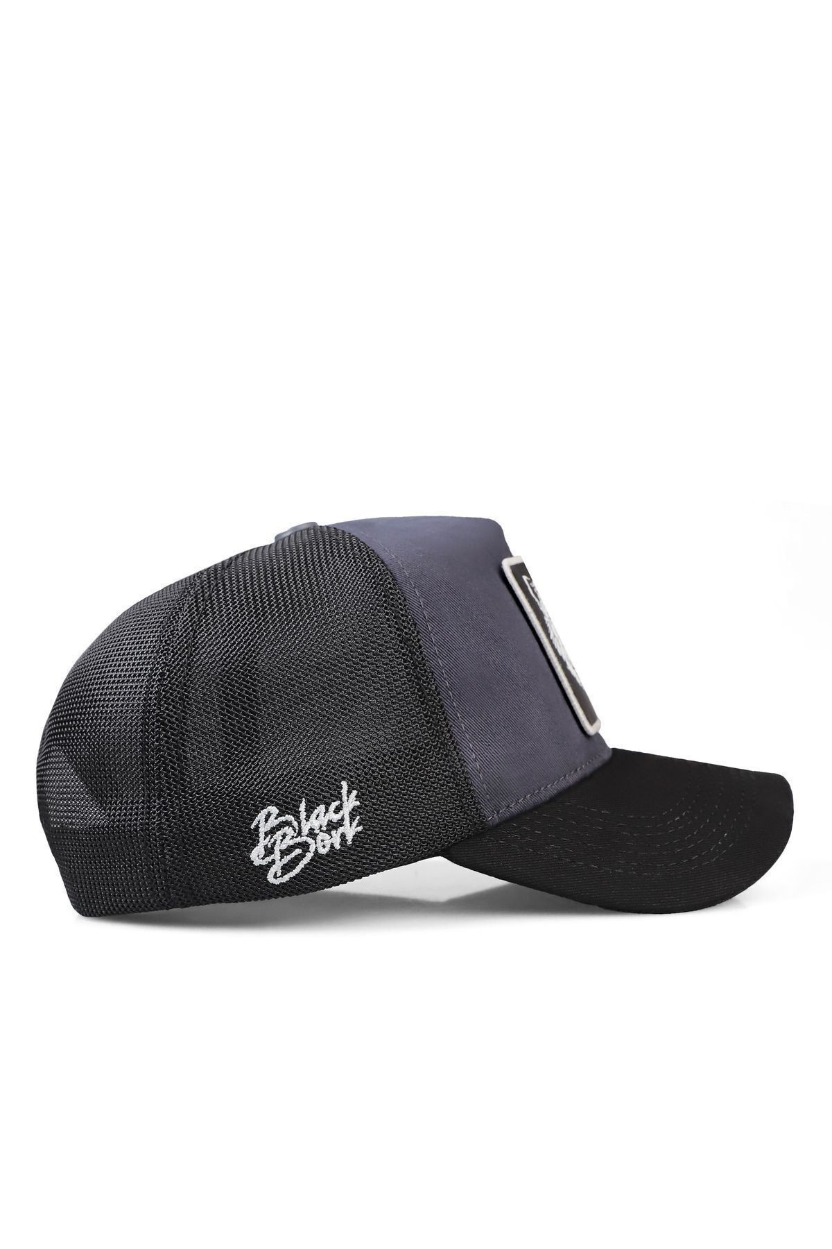 It's Not A Game Logolu Siyah-Antrasit Trucker Şapka