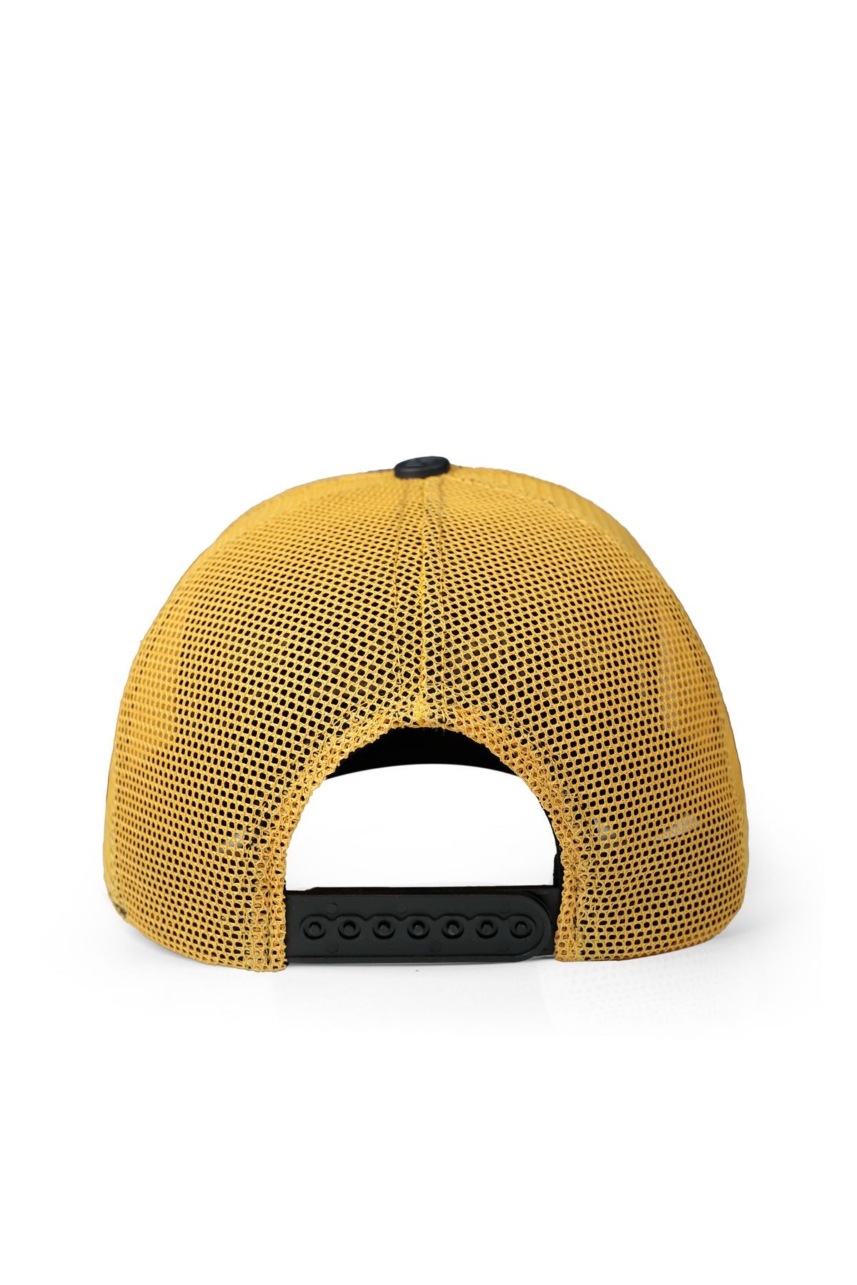 Panter Logolu Lacivert-Sarı Trucker Şapka