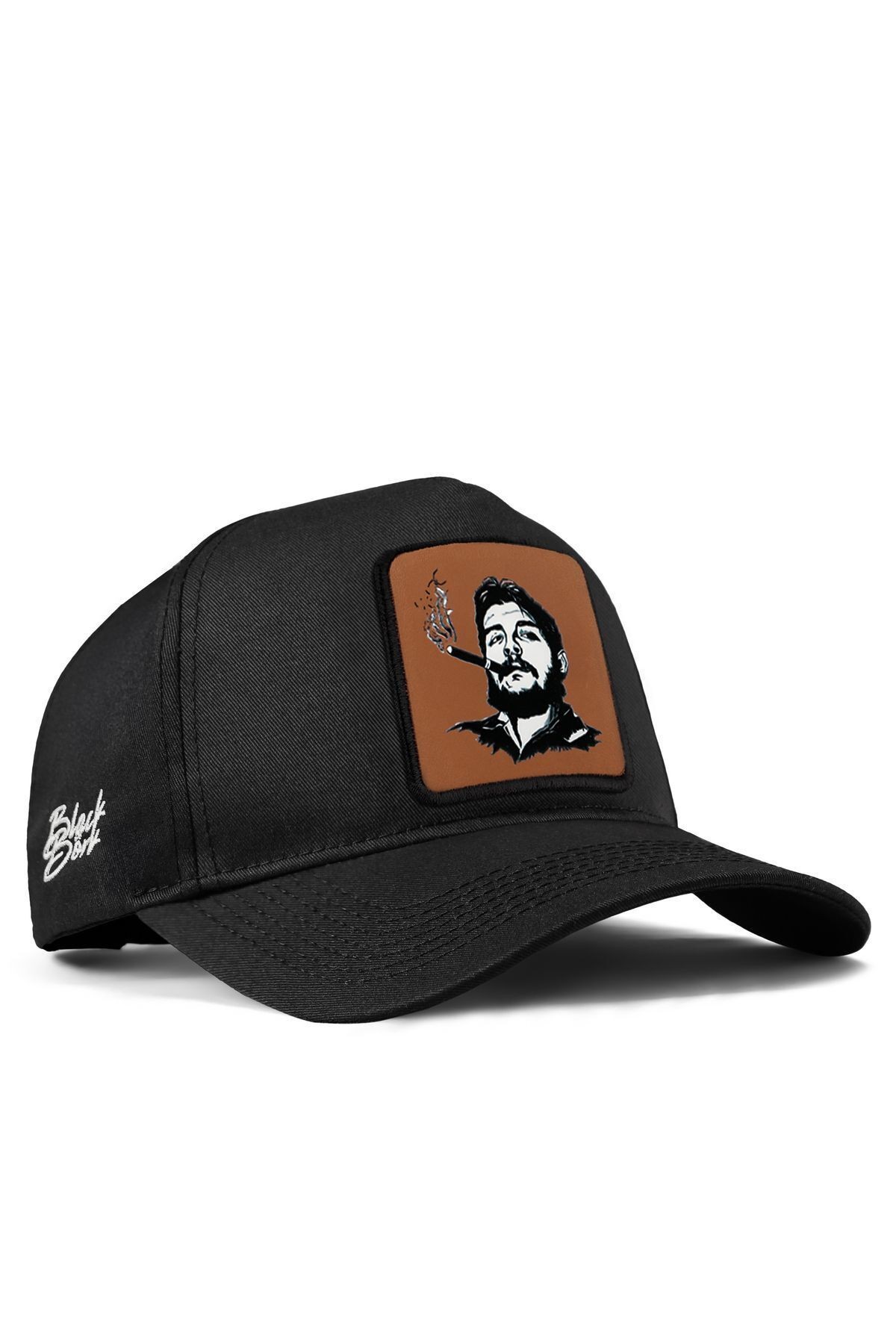 Che Guevara Logolu Siyah Beyzbol Şapka