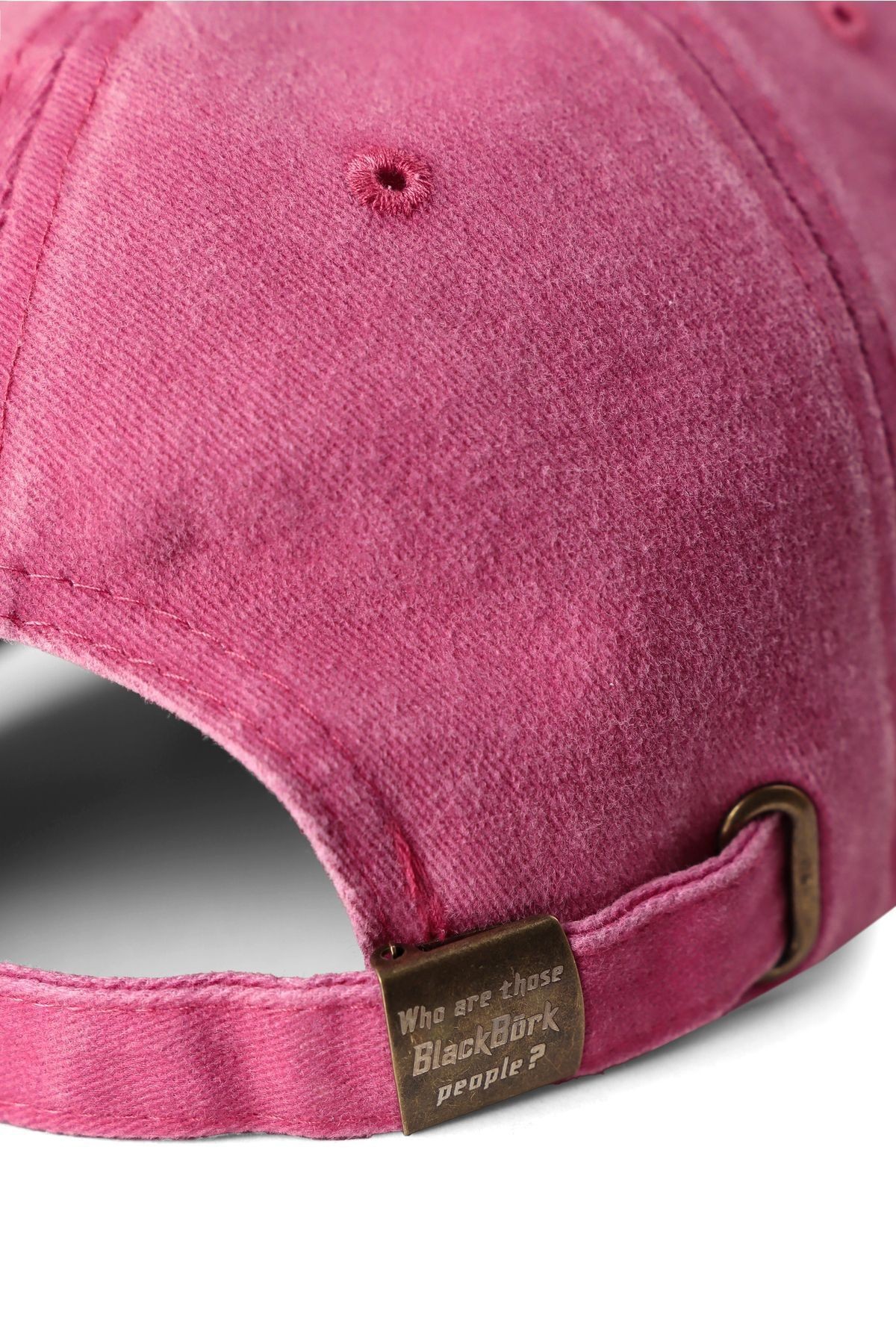 Vintage Beyzbol Pembe Şapka