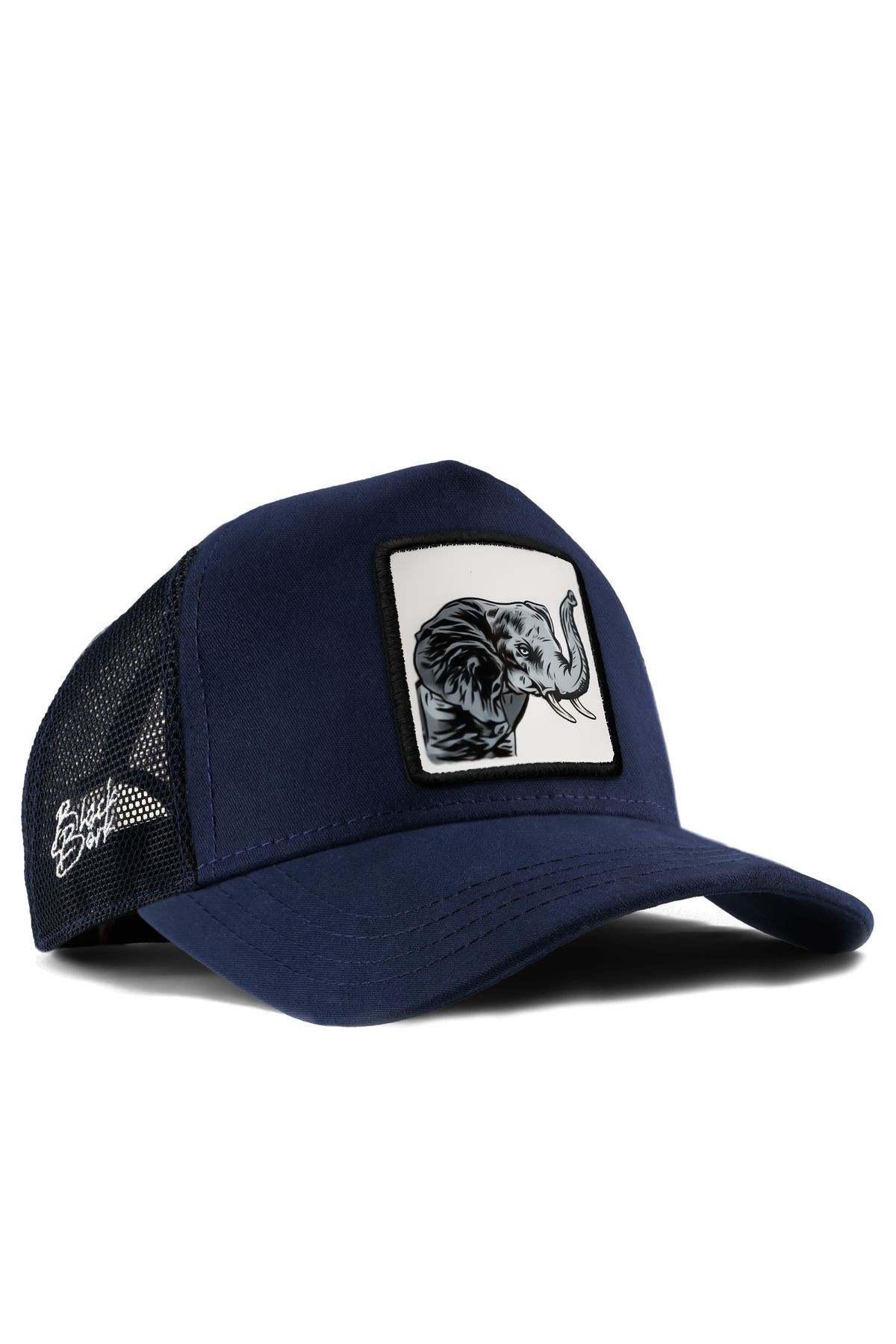 Fil - 1bs Logolu Lacivert Trucker Şapka