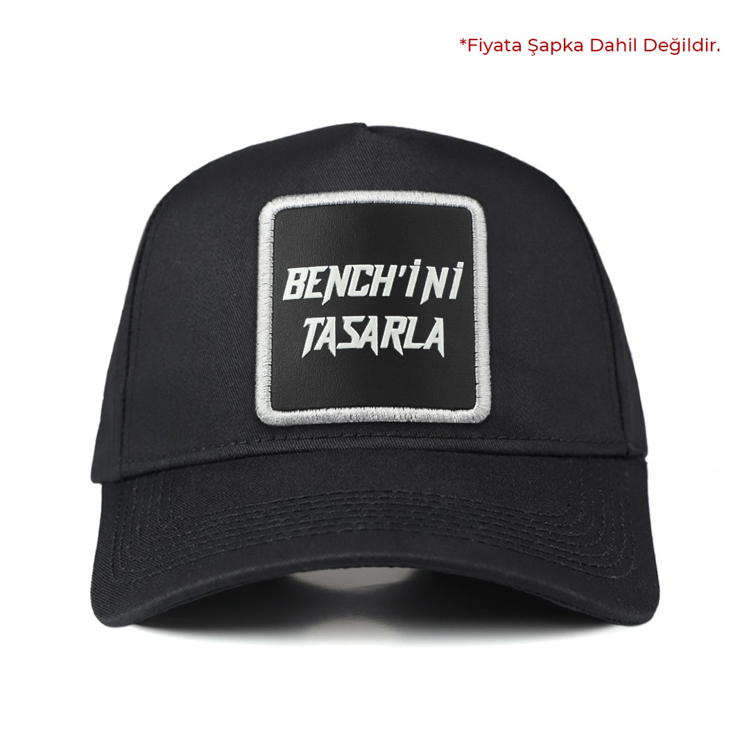 V1 Siyah-Beyaz Benchini Tasarla Unisex Bench (Patch)