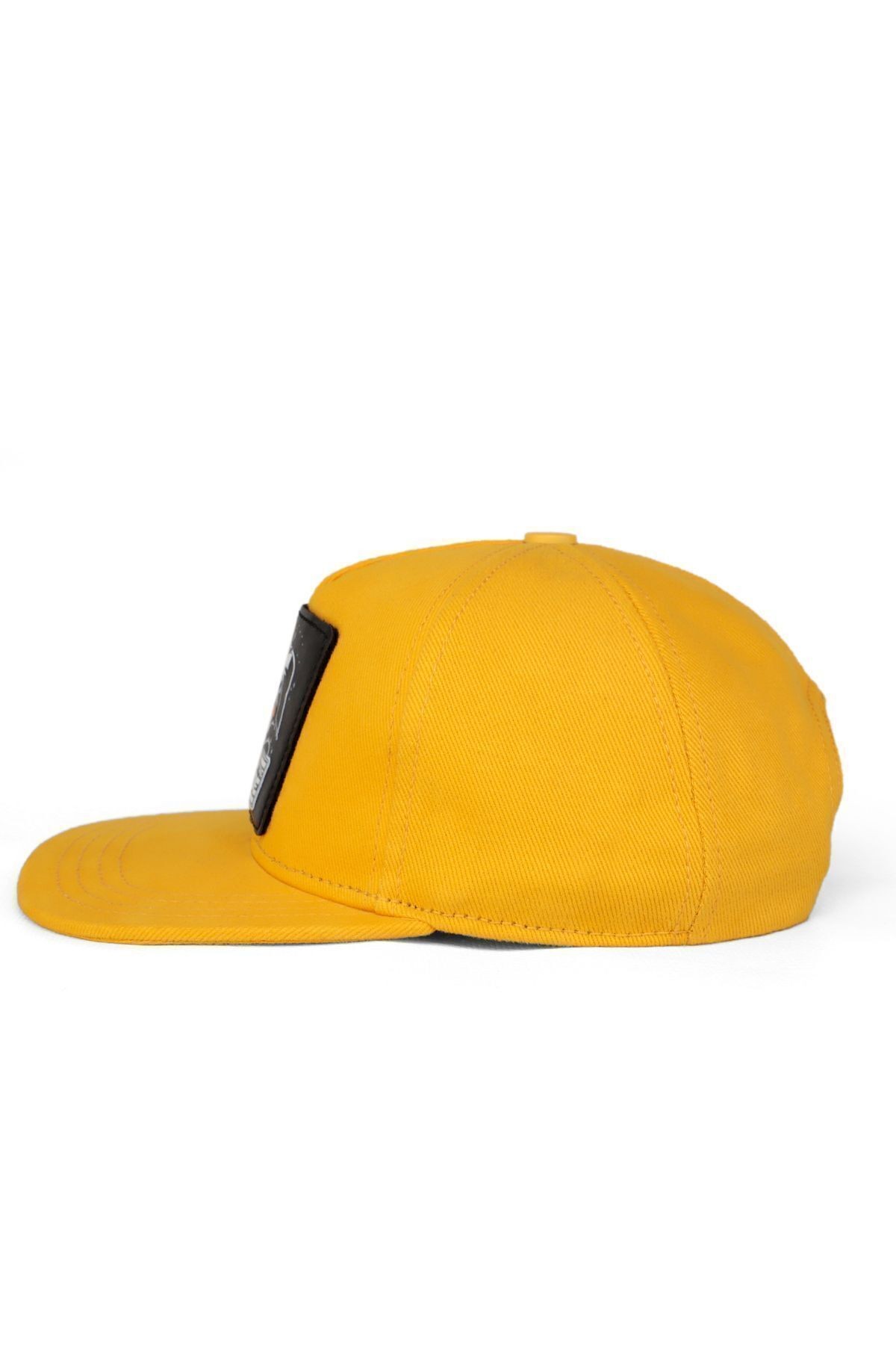 Hip Hop Kids Samuray Logolu Sarı Çocuk Beyzbol Şapka