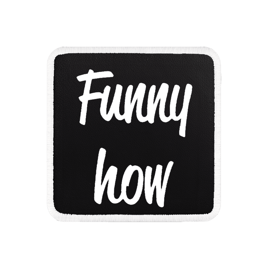 V1 Funny How - 1sb Kod Logolu Unisex Siyah-Beyaz Bench (Patch)