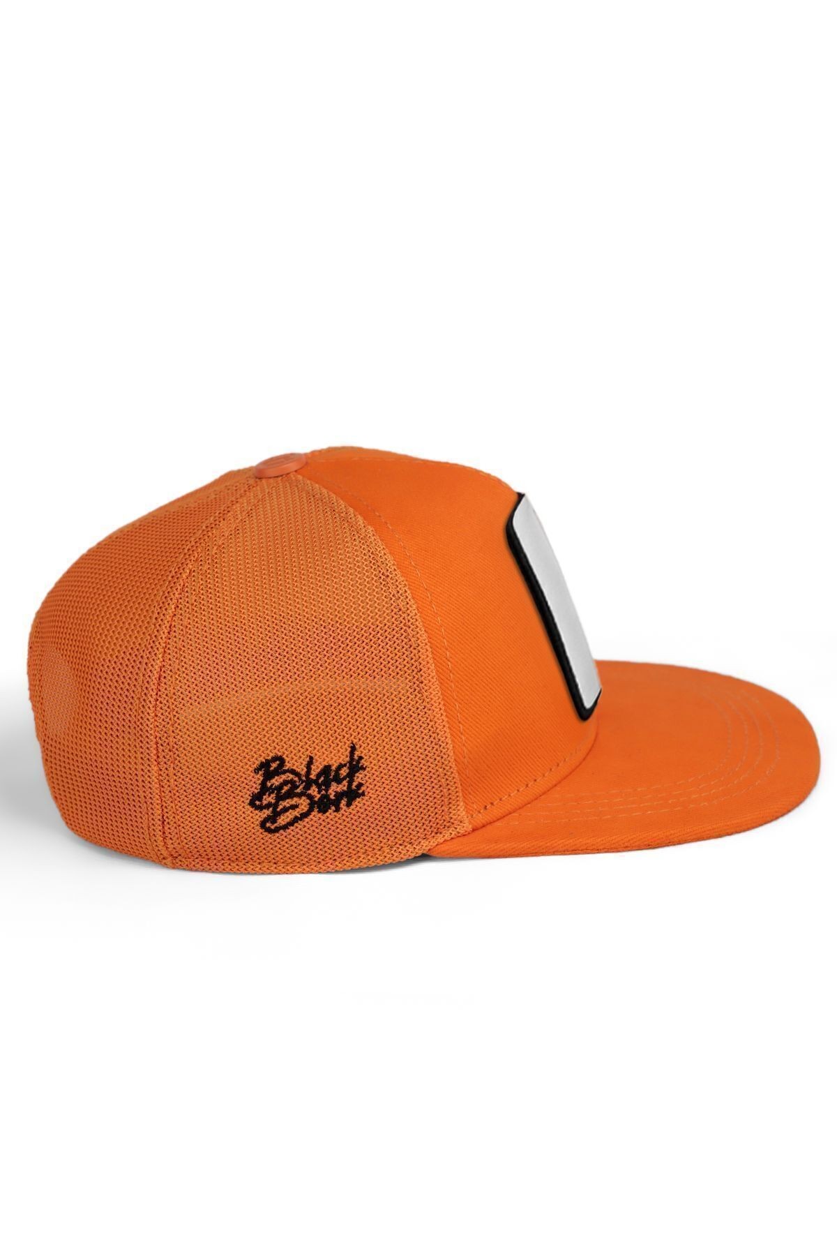 Hip Hop Kids Bukalemun Logolu Turuncu Çocuk Trucker Şapka