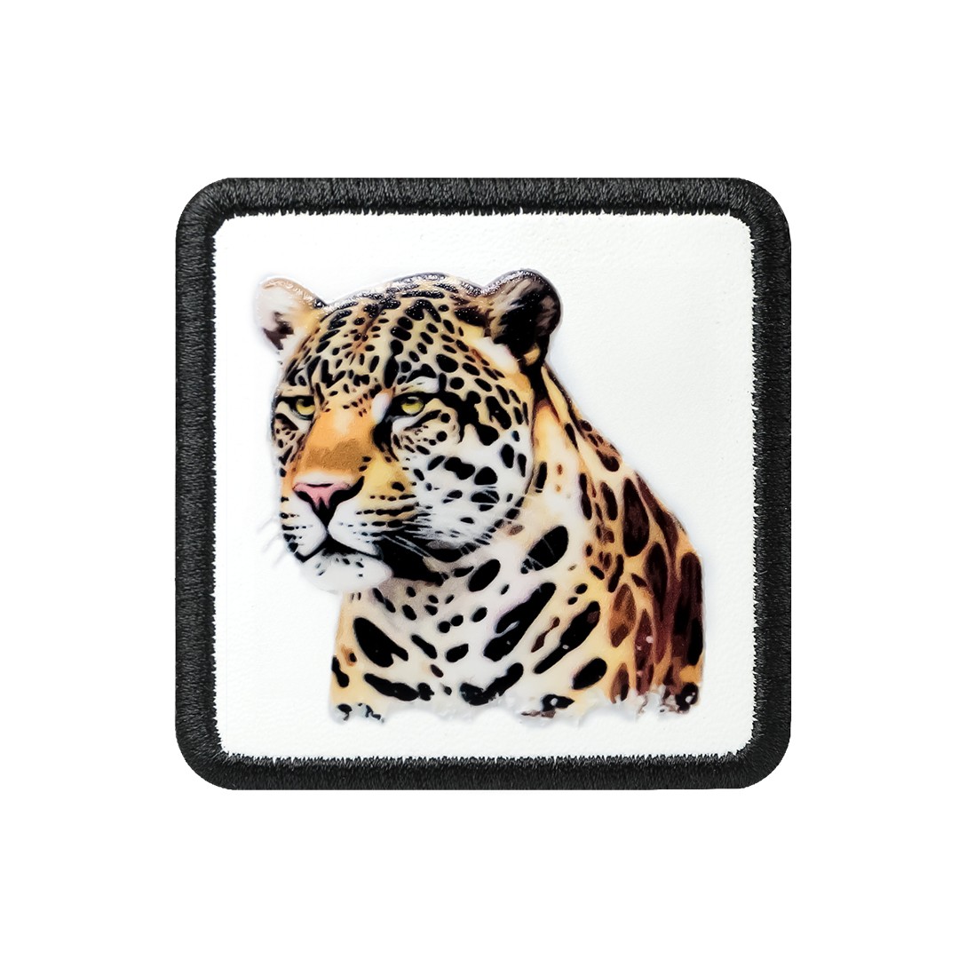 V1 Panter - 10 Kod Logolu Unisex Beyaz- Siyah Bench (Patch)