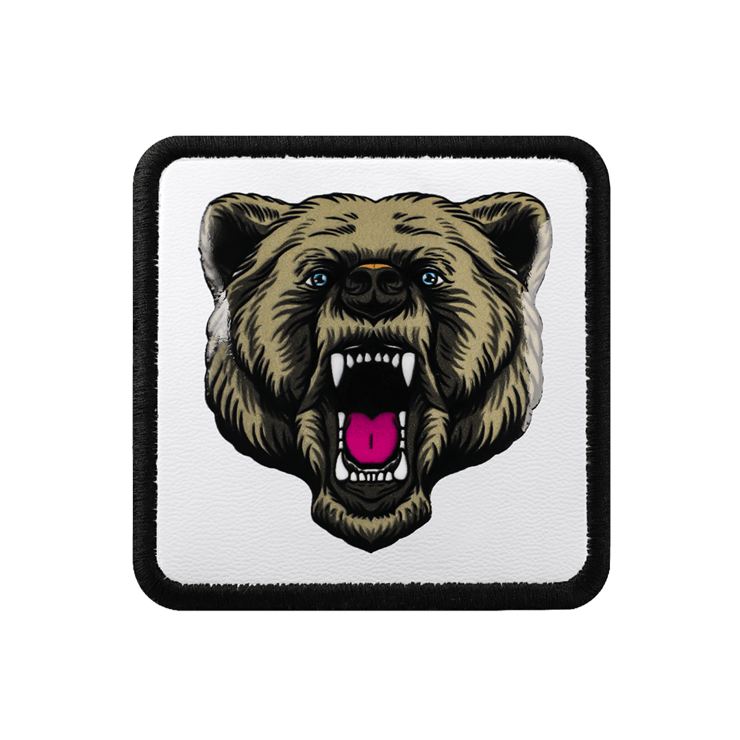 V1 Bear - Unisex White Bench (Patch) with 5bs Code Logo