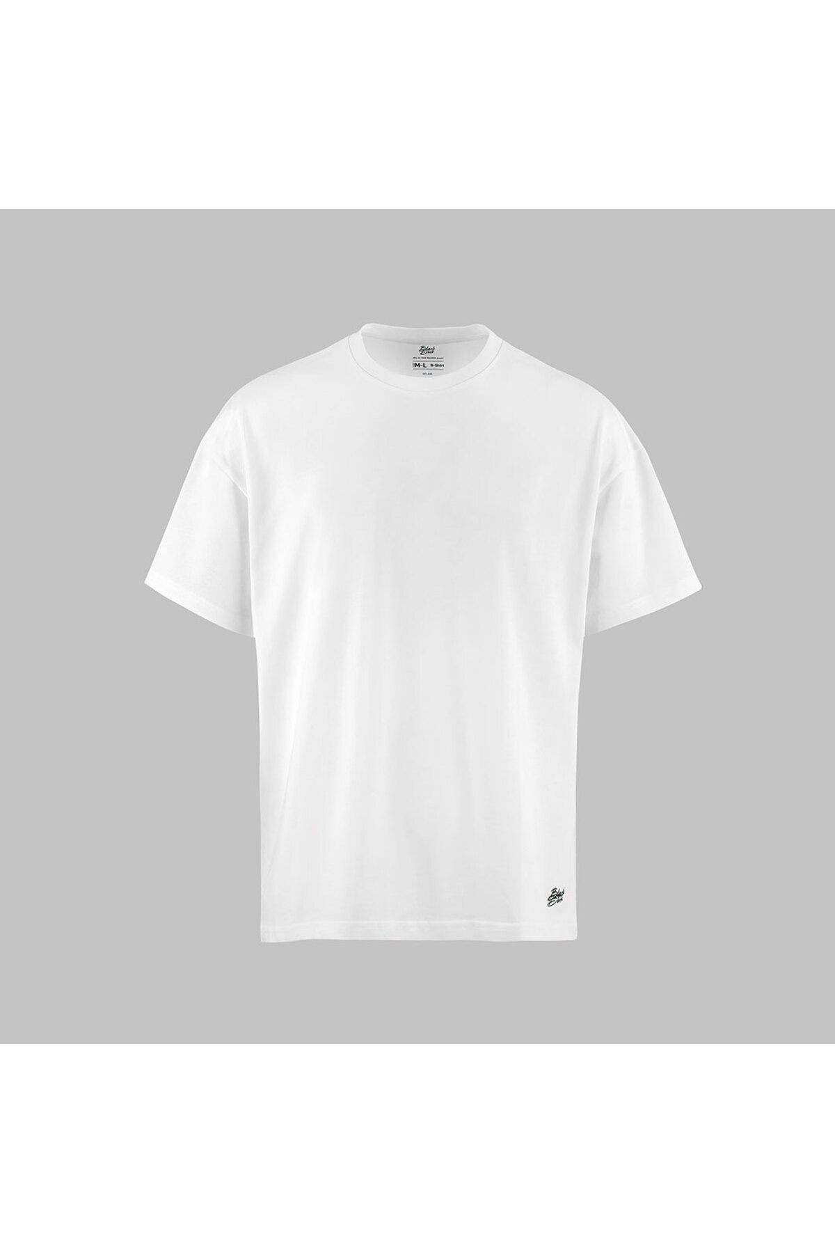 Oversize B-Shirt Beyaz