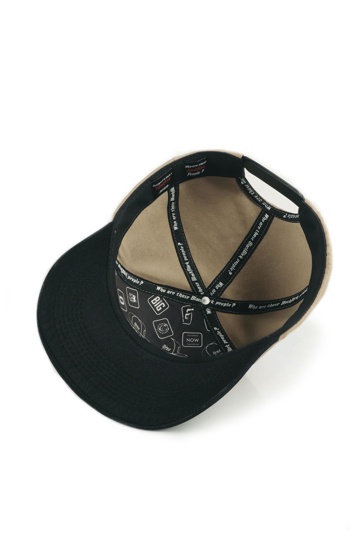 Boss Logolu Siyah-Vizon Trucker Şapka