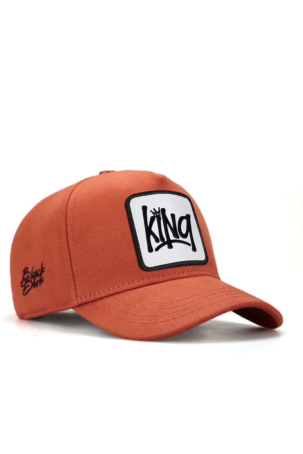 Kids King Logolu Kiremit Çocuk Beyzbol Şapka