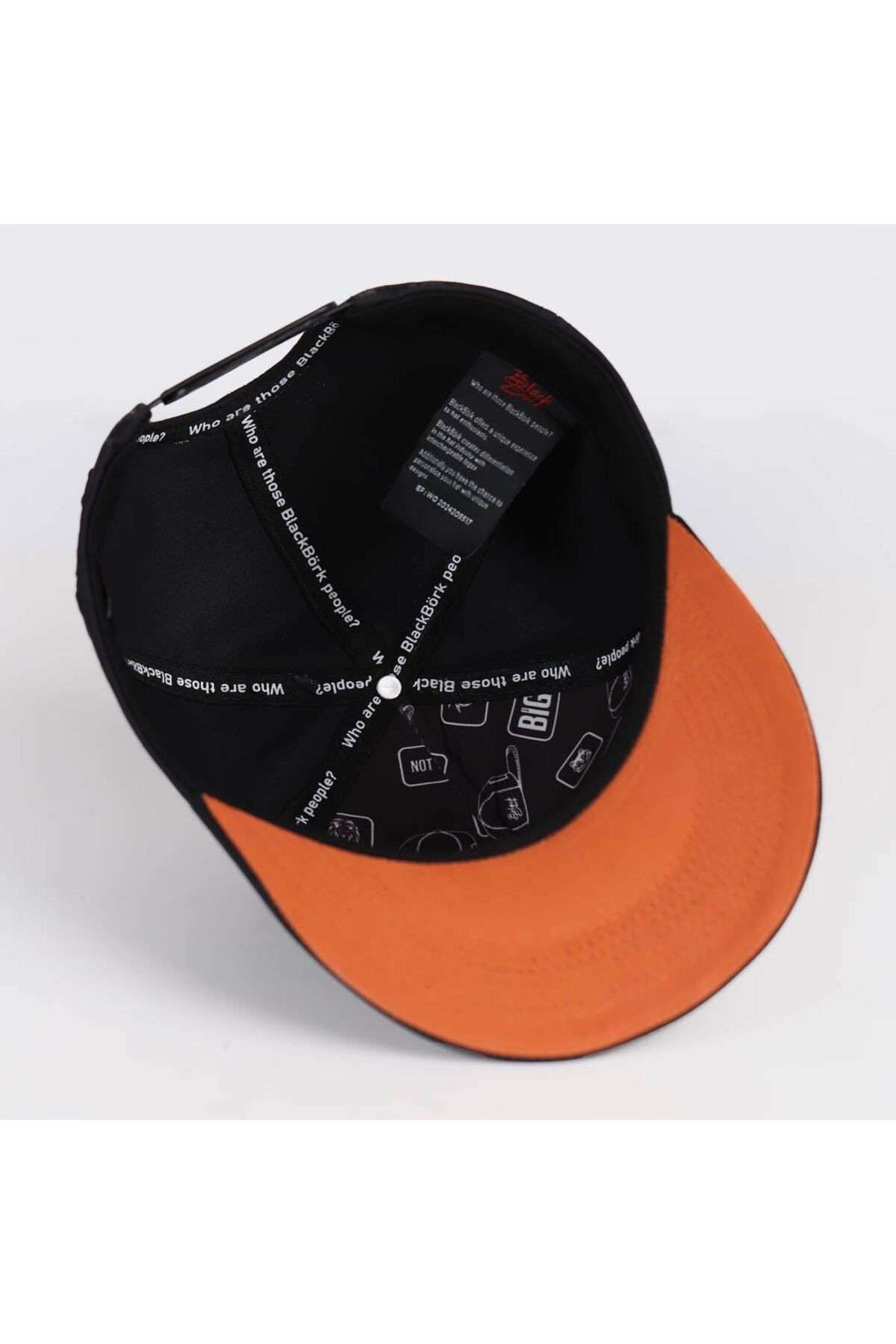 Bad Boy Logolu Siyah Hip Hop Şapka