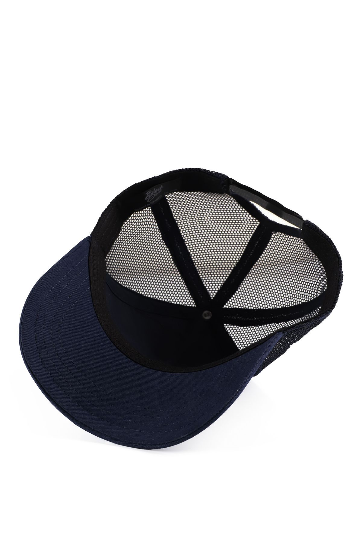 Fil - 1bs Logolu Lacivert Trucker Şapka
