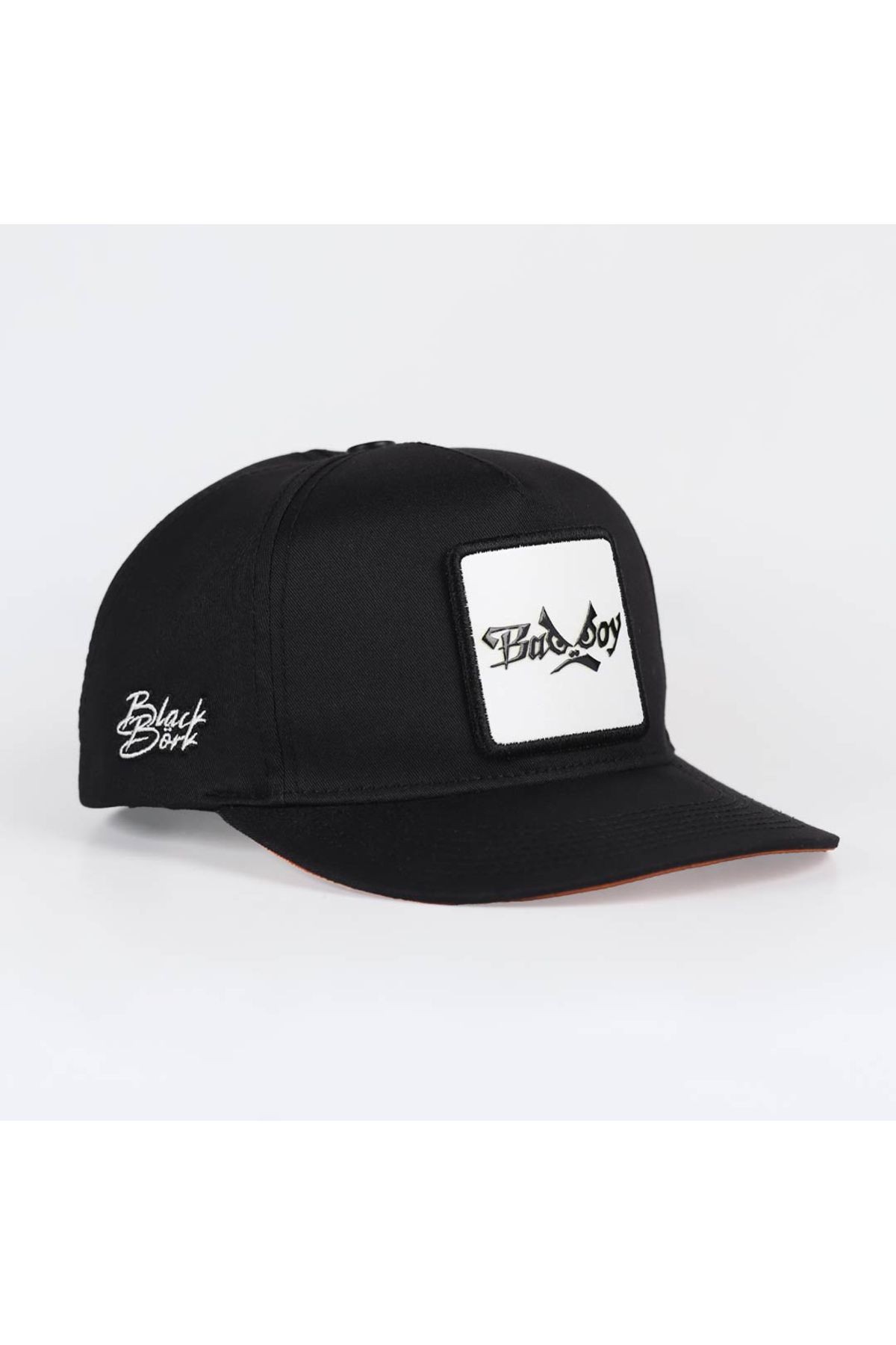 Bad Boy Logolu Siyah Hip Hop Şapka
