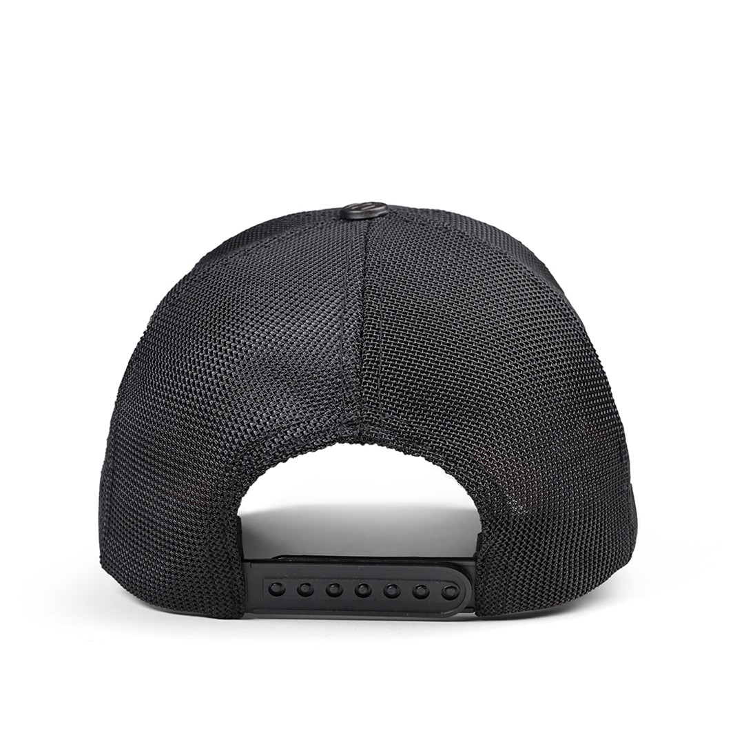 White Brim-Black Hat (Cap)