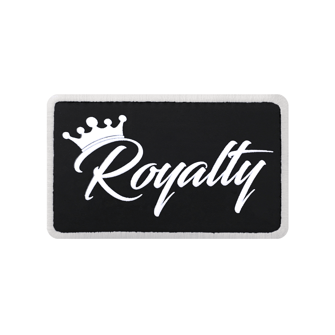 V2 Royalty - Unisex Black Bench (Patch) with 2sb Code Logo