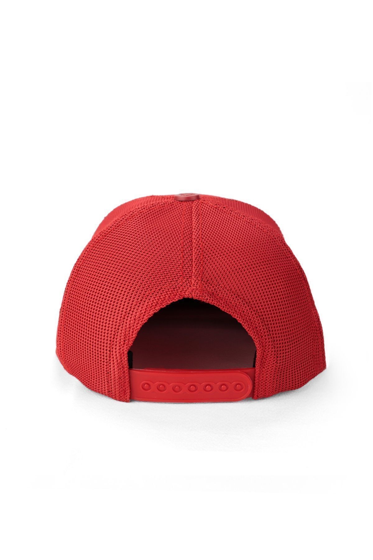 Hip Hop Kids Ayı Logolu Kırmızı Çocuk Trucker Şapka