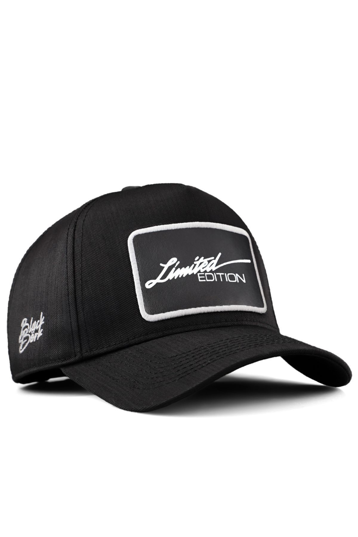 Limited Edition Logolu Cordura Siyah Beyzbol Şapka