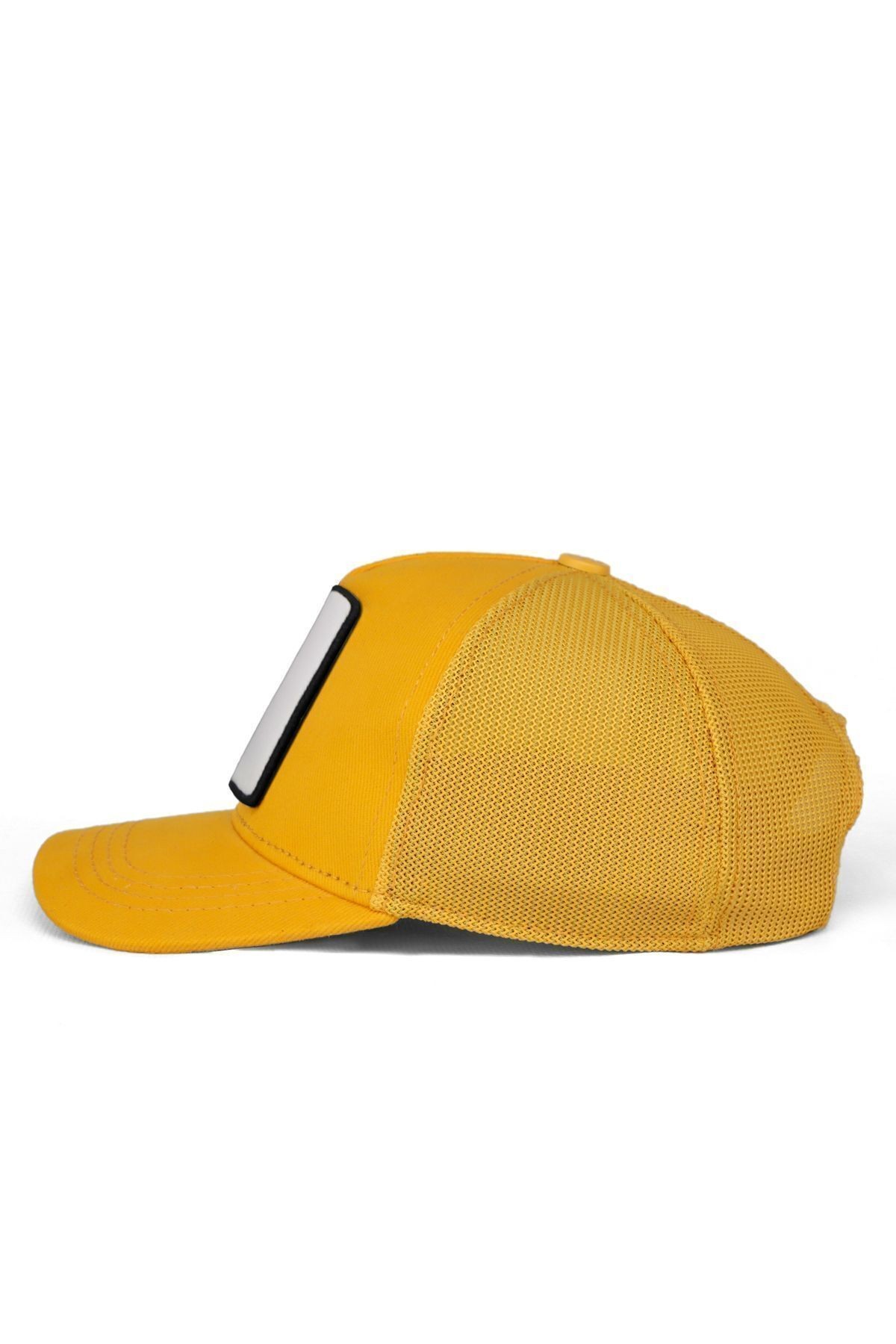 Kids Civciv Logolu Sarı Çocuk Trucker Şapka