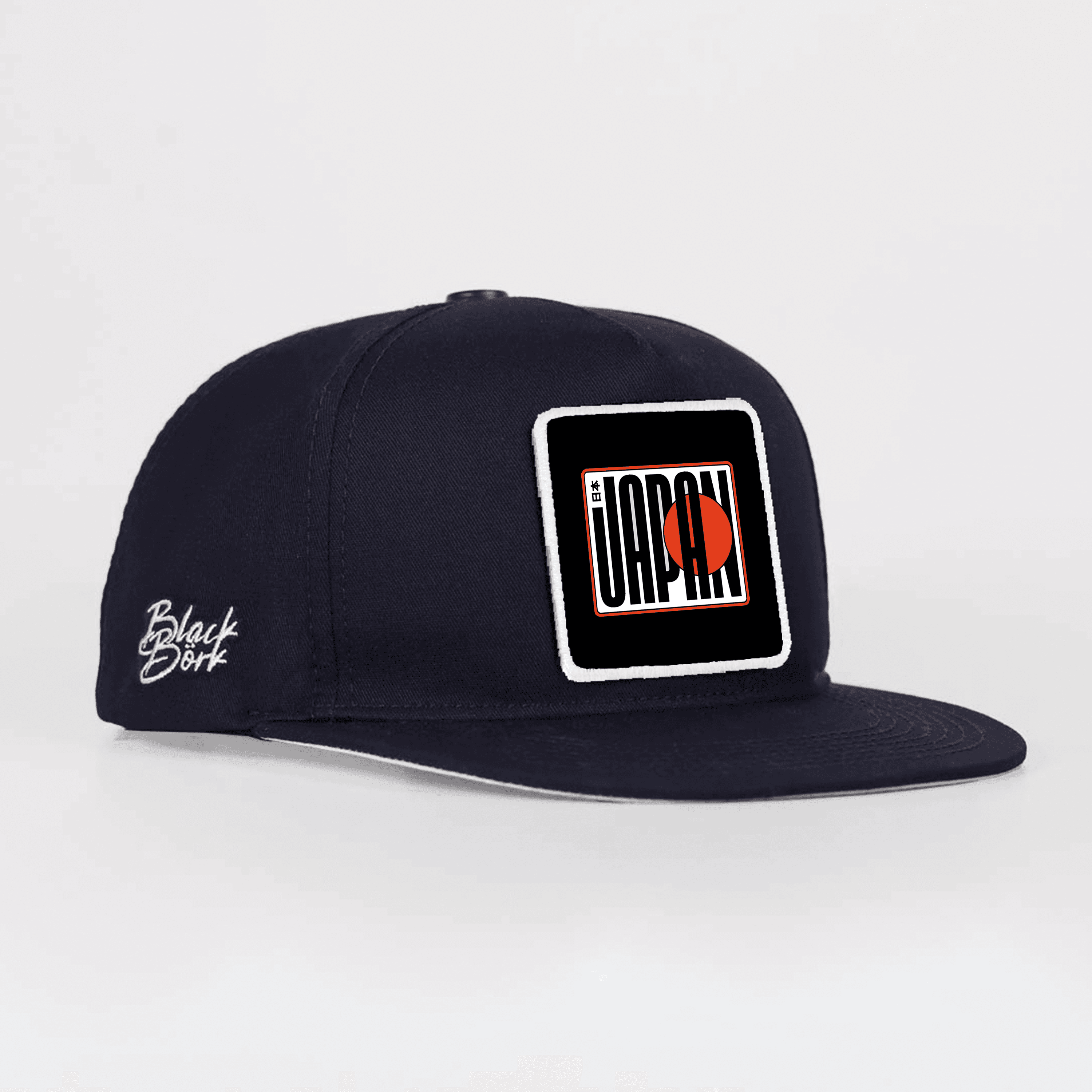 DM Logolu Lacivert Hip Hop Şapka