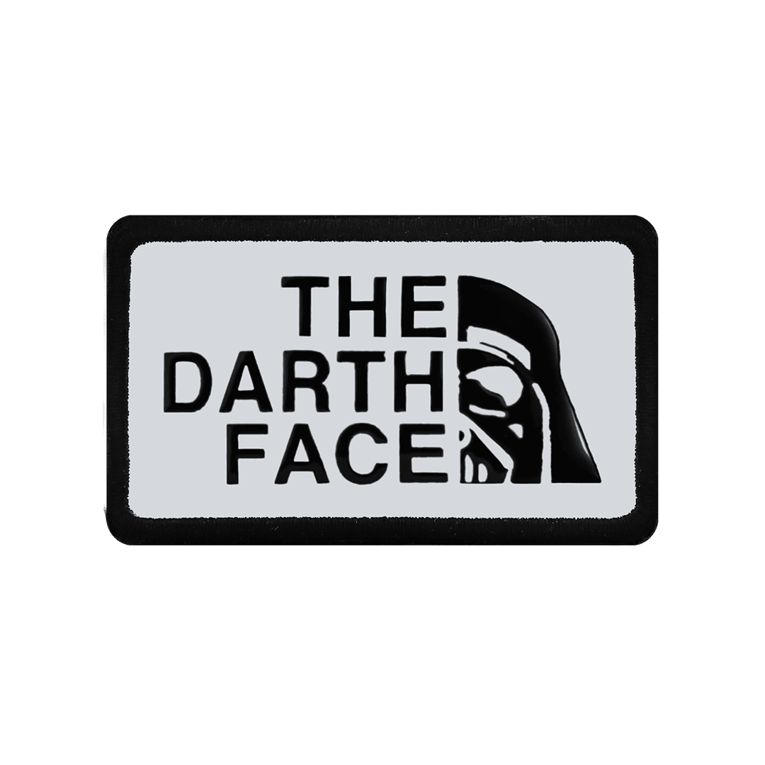 V2  The Darth Face - 1bs Kod Logolu Unisex Beyaz Bench (Patch)