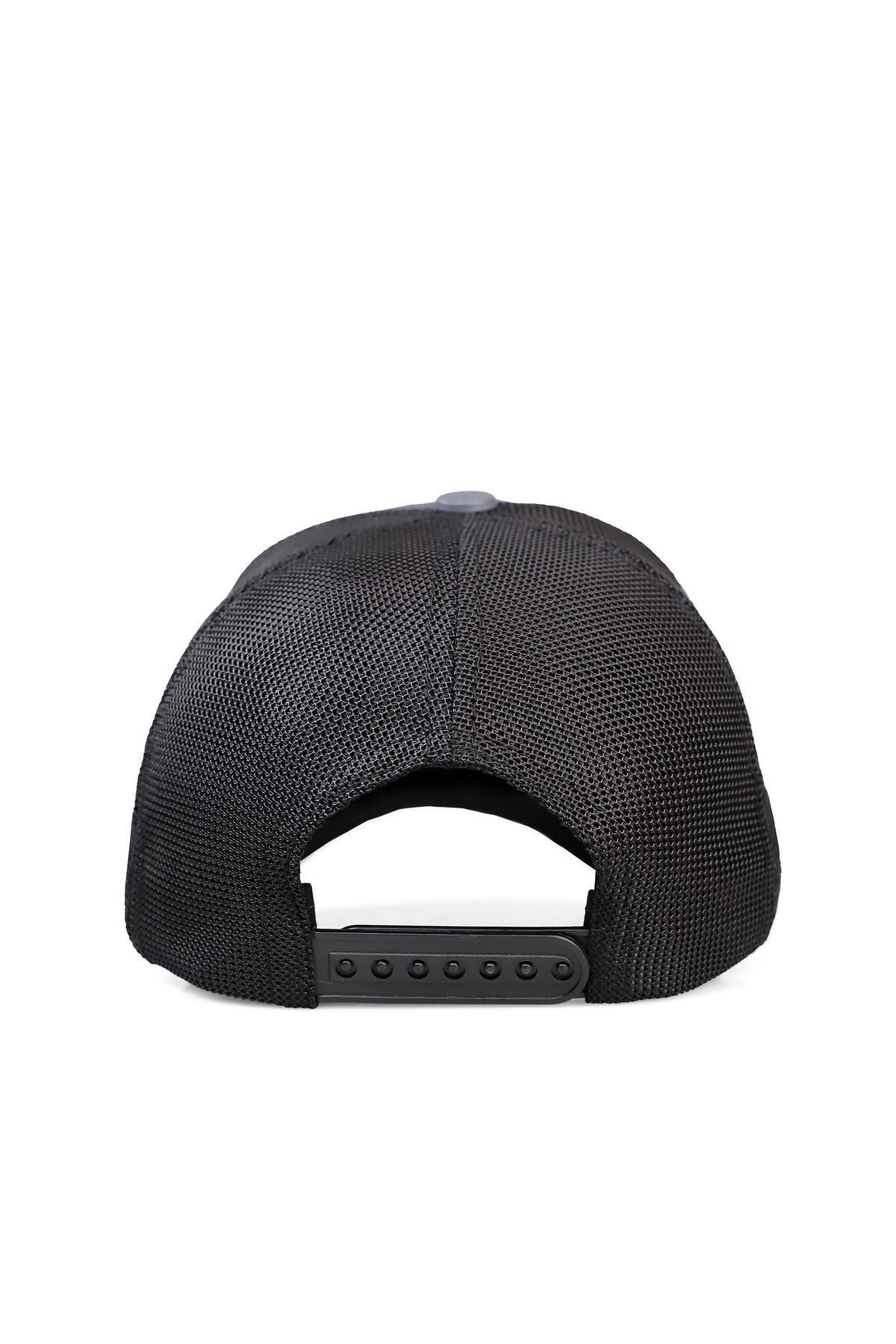 It's Not A Game Logolu Siyah-Antrasit Trucker Şapka