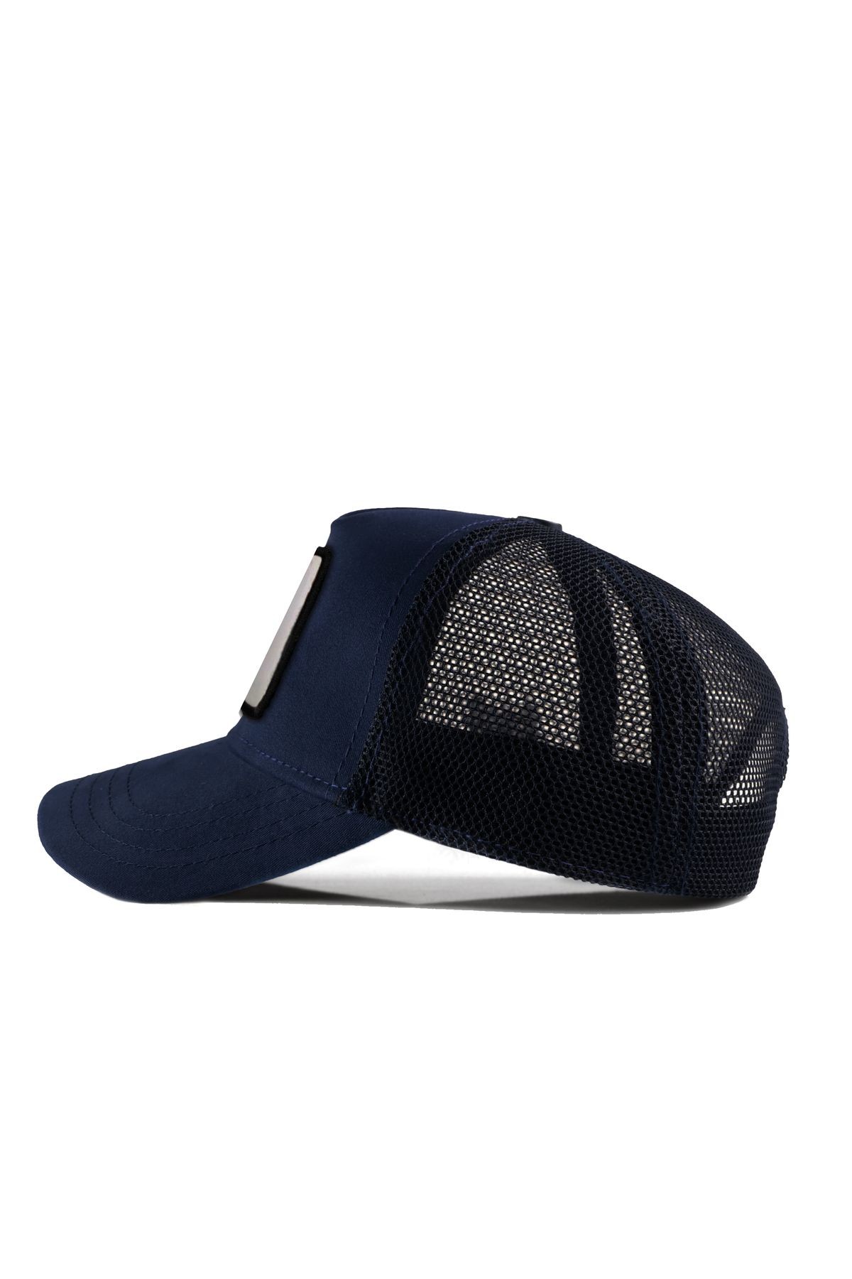 Fil - 1bs Logolu Lacivert Trucker Şapka