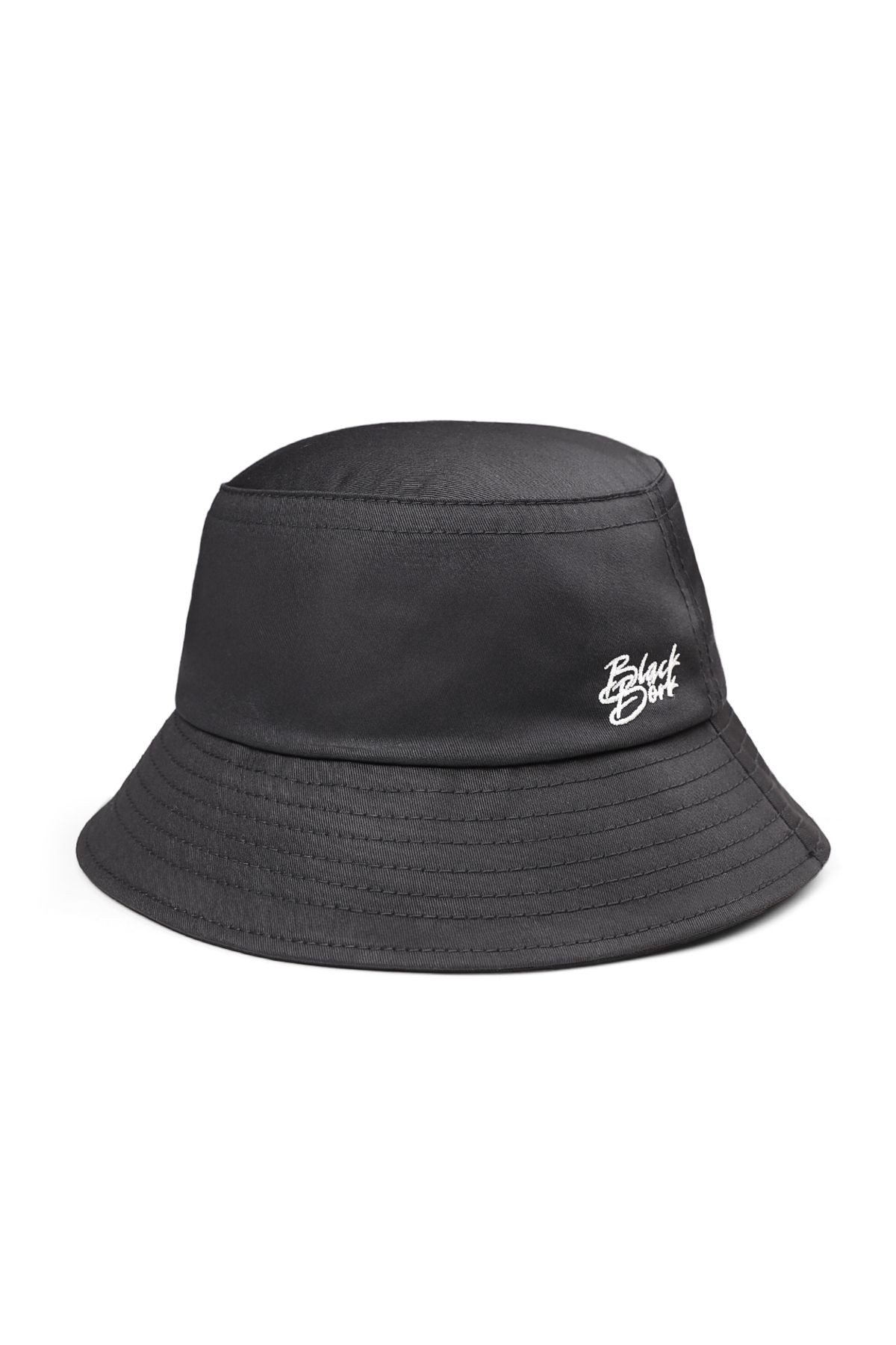 See You Later Never Logolu Siyah Bucket Şapka