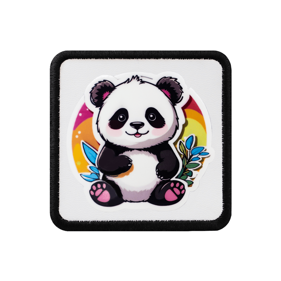 Beyaz-Siyah Çocuk Bench (Patch) - Panda - 2BS Kod Logolu