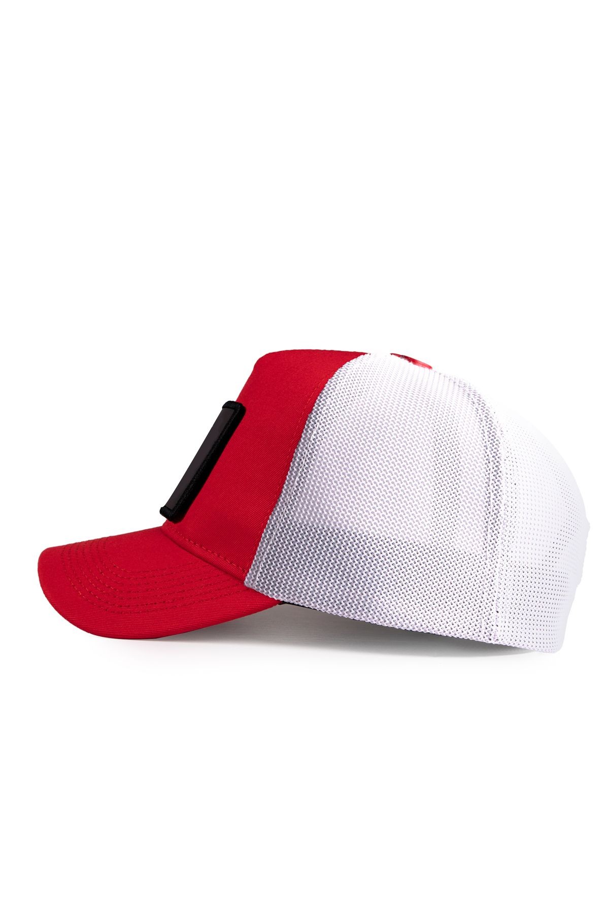 The End Logolu Kırmızı - Beyaz Trucker Şapka