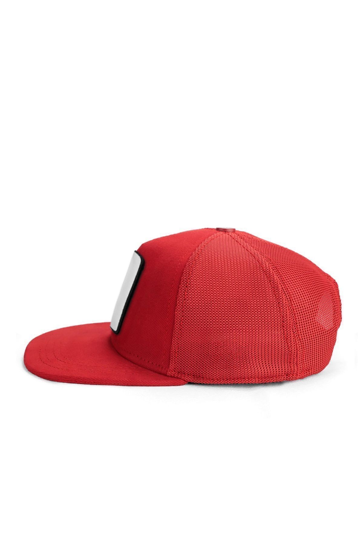 Hip Hop Kids Ayı Logolu Kırmızı Çocuk Trucker Şapka