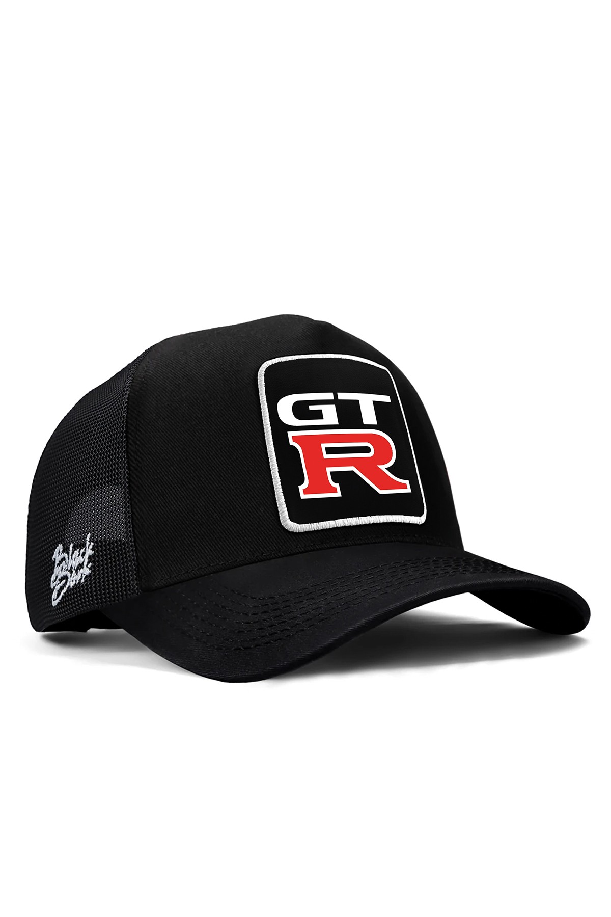 GTR Logolu Siyah Trucker Şapka