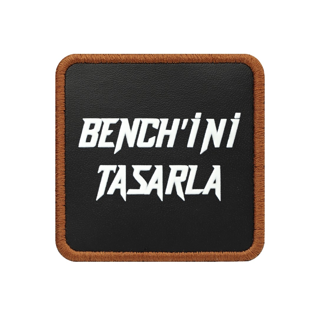 V1 Siyah-Camel Benchini Tasarla Unisex Bench (Patch)