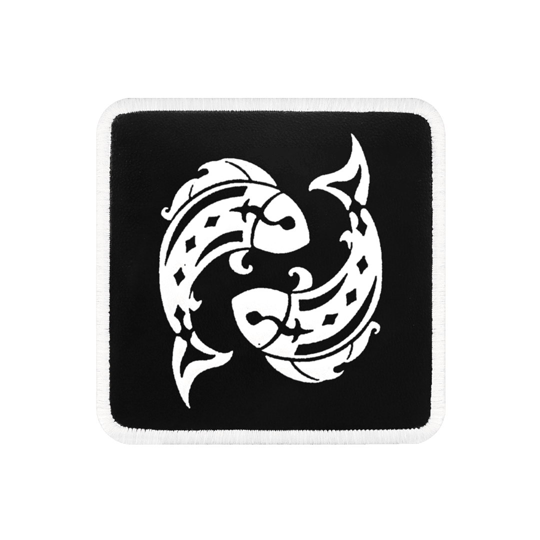 V1  Balık Burcu - 1 Kod Logolu Unisex Siyah Bench (Patch)