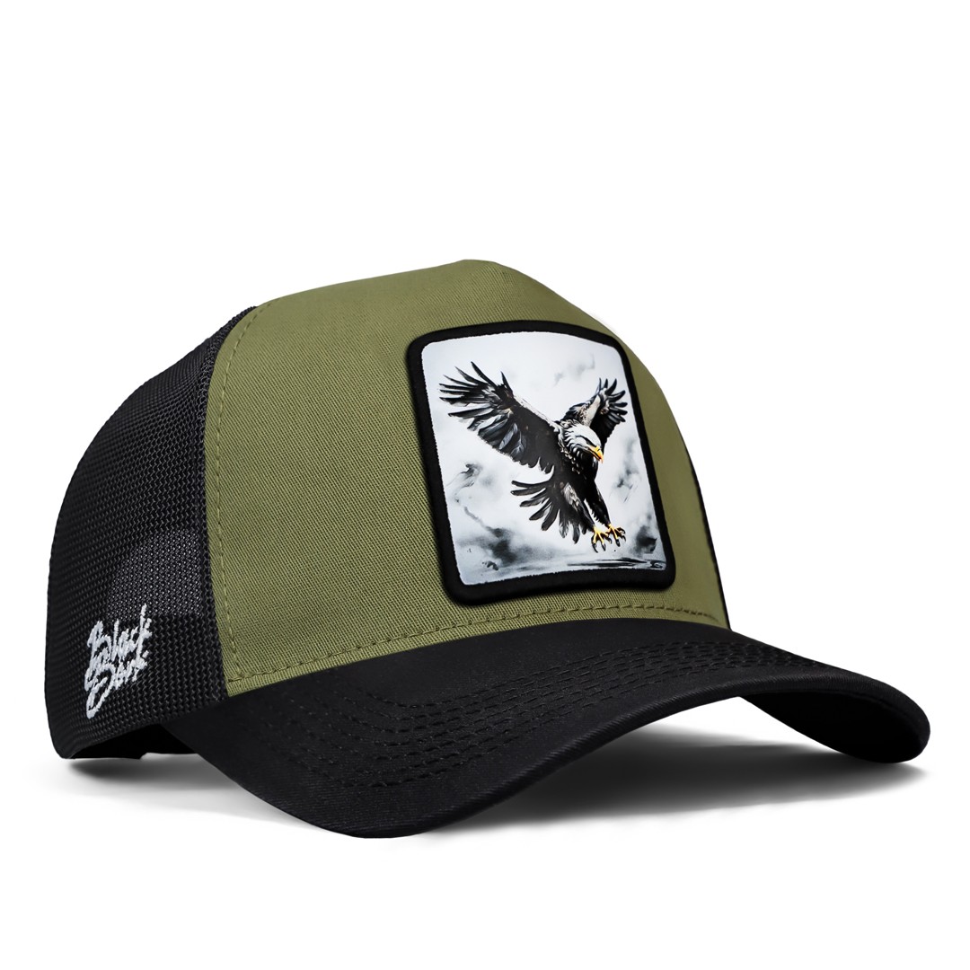 Siyah Siperli Siyah-Haki Şapka (Cap)