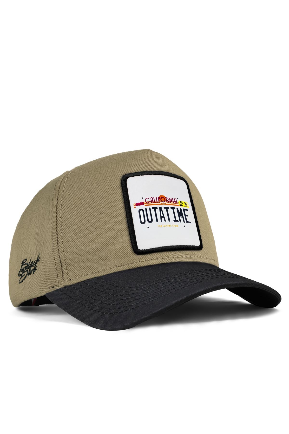 California Outatime Logolu Siyah-Vizon Beyzbol Şapka