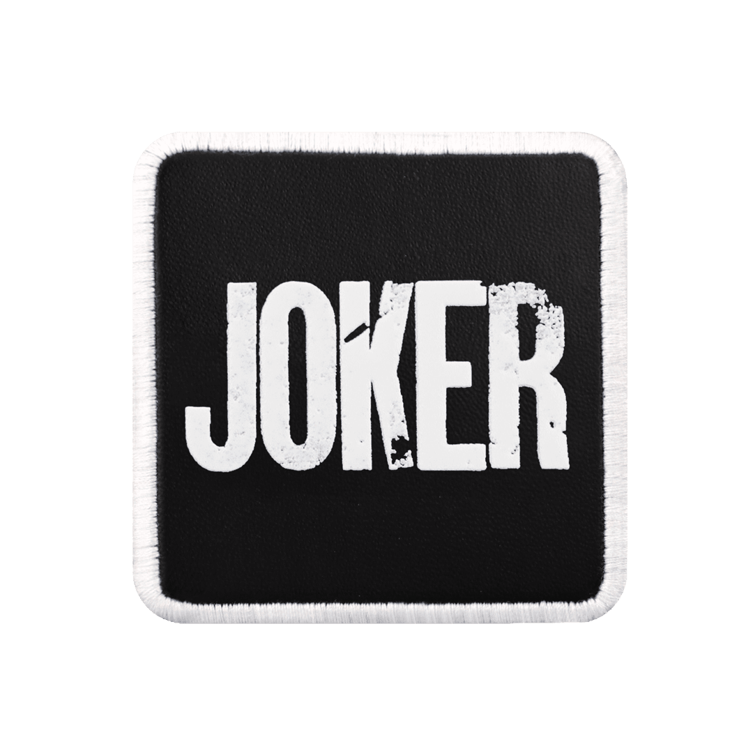 V1 Joker - 1sb Kod Logolu Unisex Siyah-Beyaz Bench (Patch)