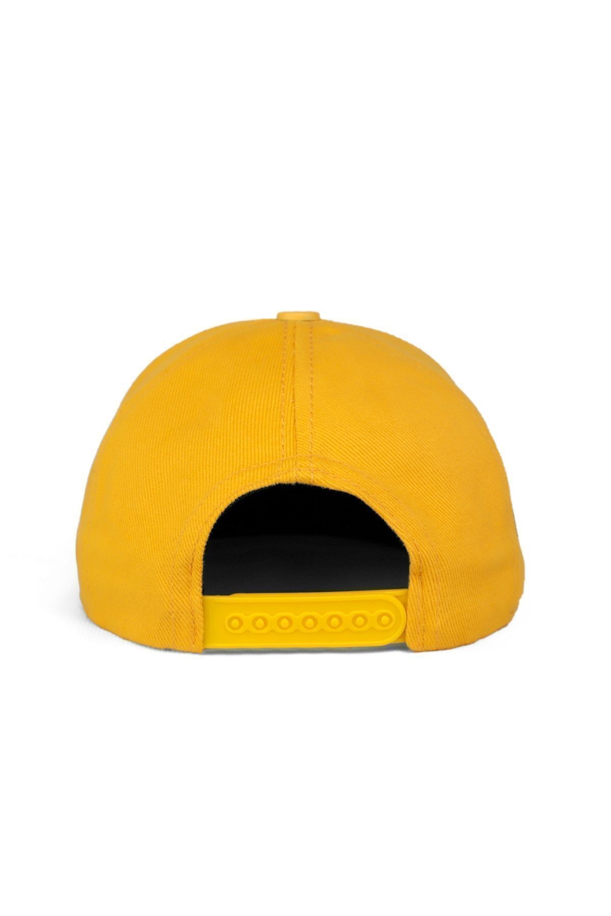 Hip Hop Kids Samuray Logolu Sarı Çocuk Beyzbol Şapka