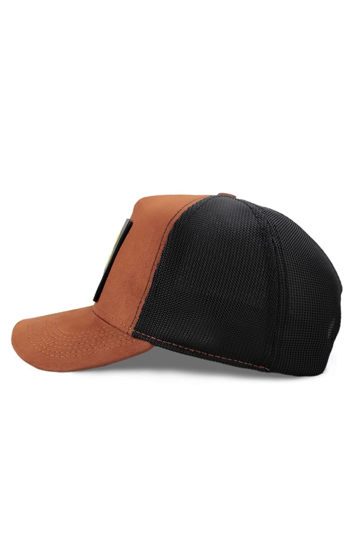 Jokzilla Logolu Camel-Siyah Trucker Şapka