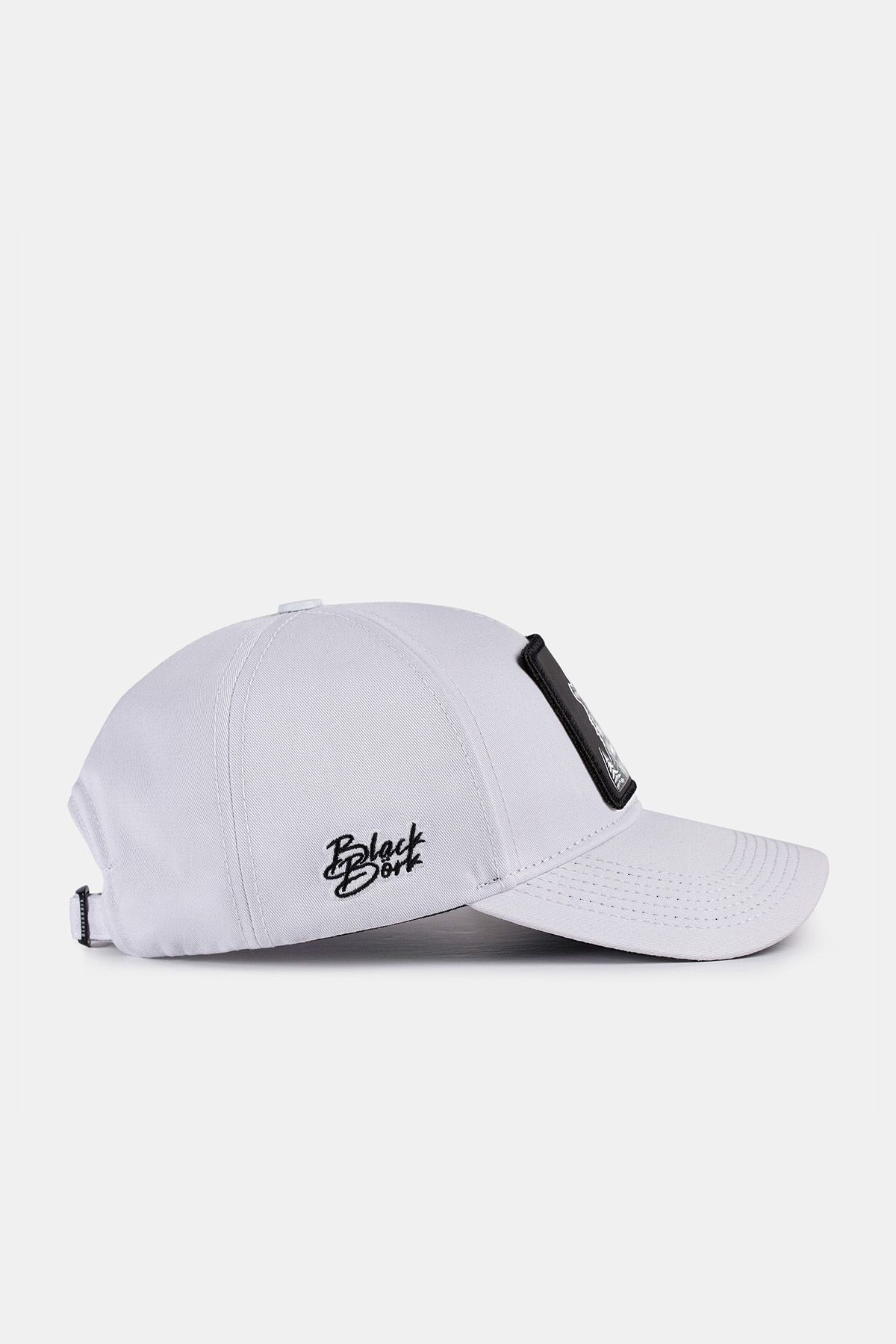 Six Kurt Logolu Beyaz Beyzbol Şapka