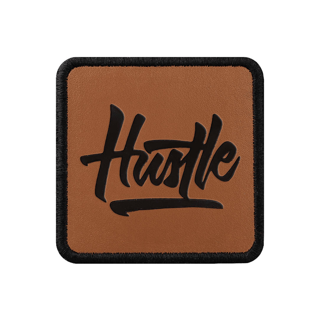 V1 Hustle - 2cs Kod Logolu Unisex Camel-Siyah Bench (Patch)