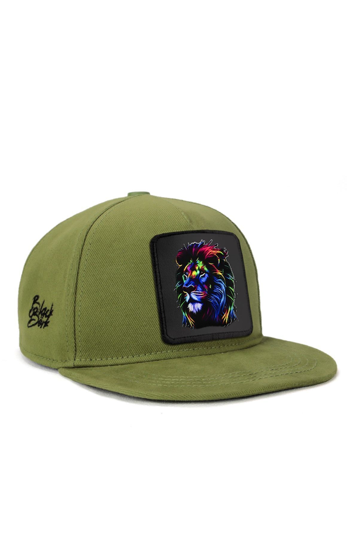 Hip Hop Kids Aslan Logolu Yeşil Çocuk Beyzbol Şapka