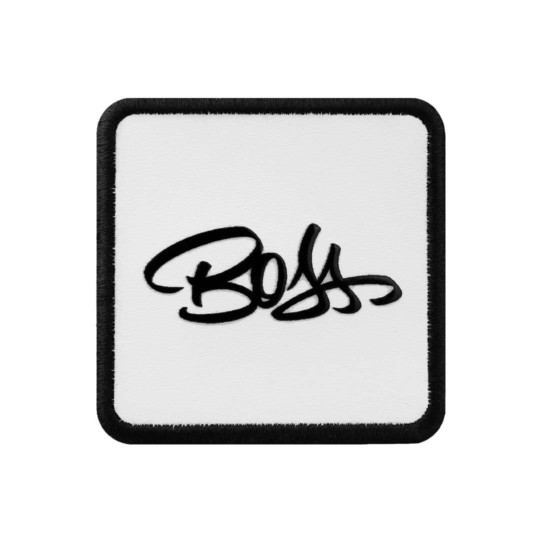 V1 Boss - 1bs Kod Logolu Unisex Beyaz Bench (Patch)