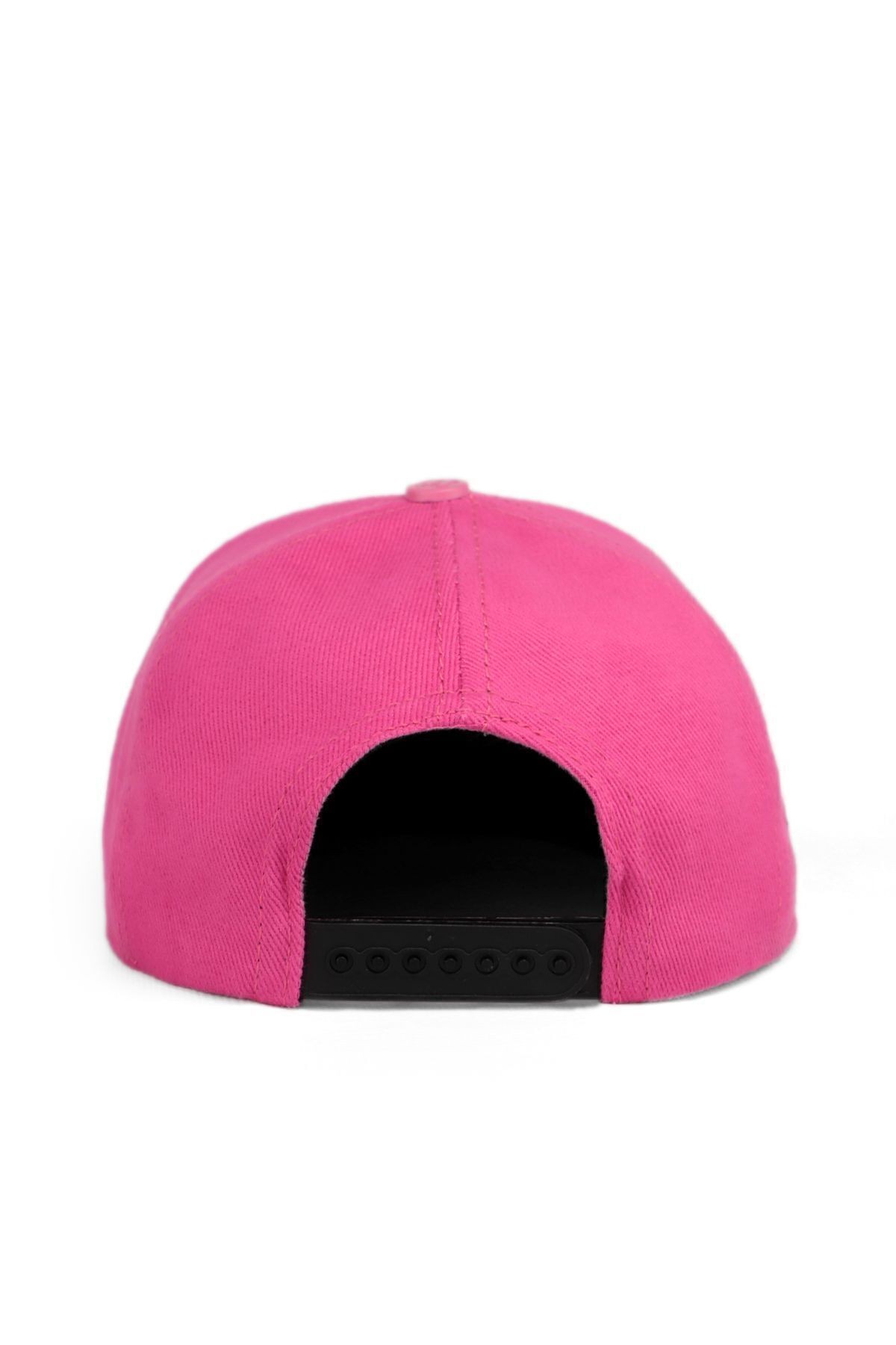 Hip Hop Kids Dudak Logolu Pembe Çocuk Beyzbol Şapka