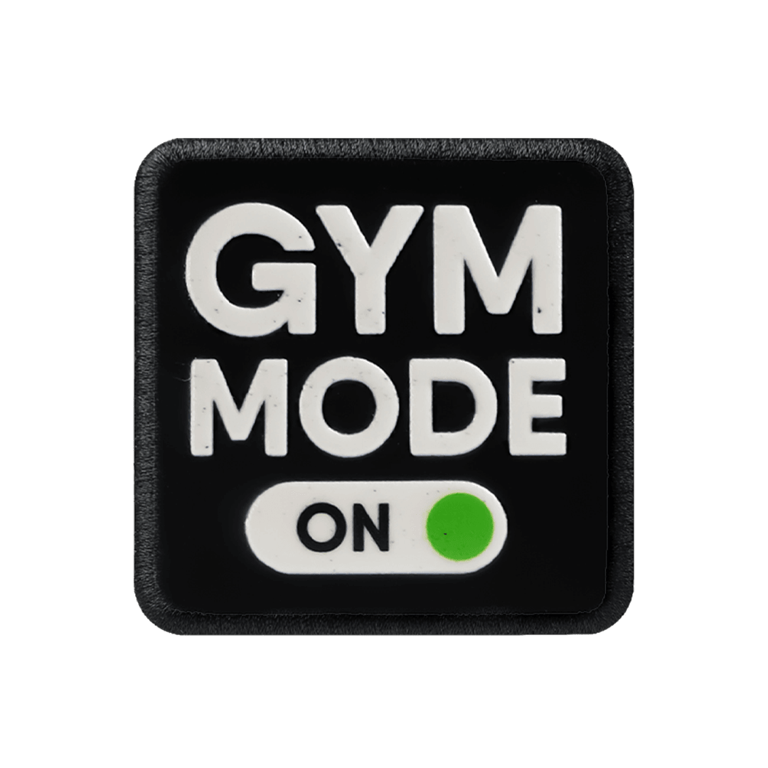 V1 Gym Mode On - 1ss Kod Logolu Unisex Siyah-Siyah Bench (Patch)