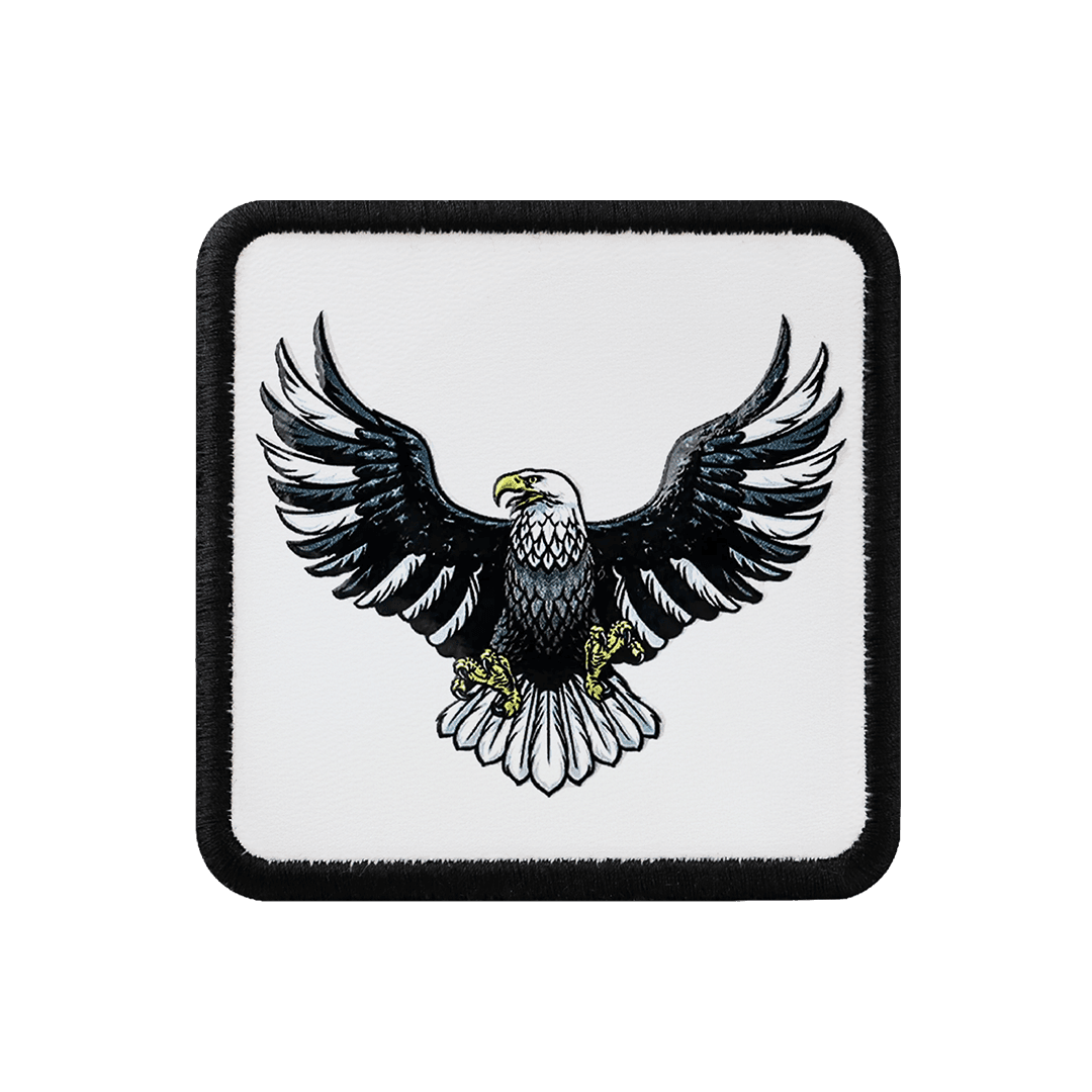 V1  Kartal - 4bs Kod Logolu Unisex Beyaz Bench (Patch)